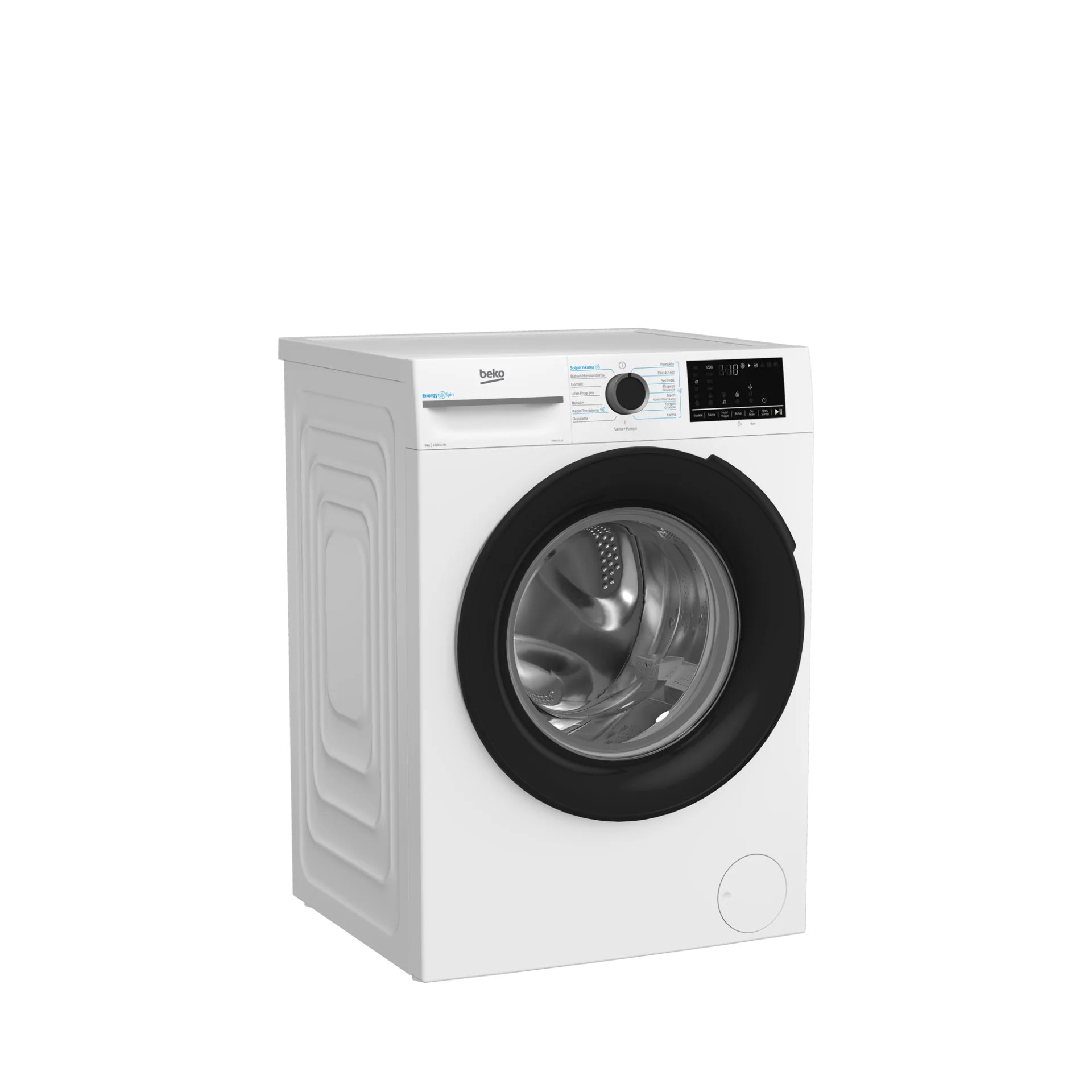 Beko CMXD 9120 9 kg 1200 Devir Buhar Terapili A Enerji Çamaşır Makinesi - Görsel 1