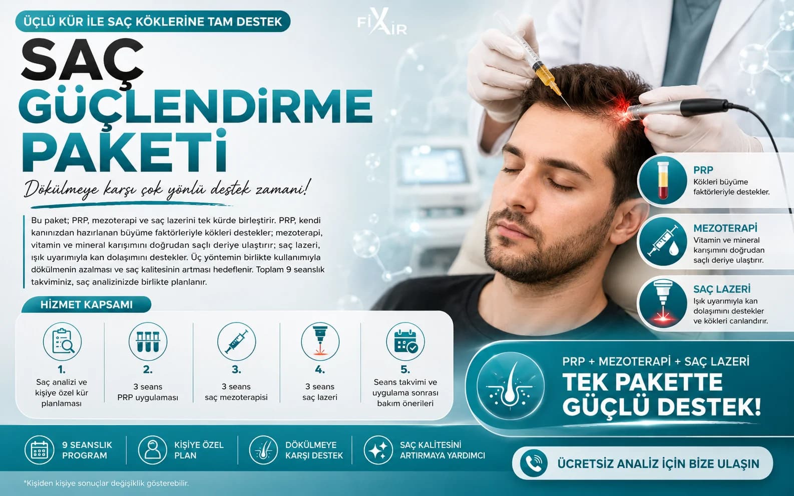 Saç Güçlendirme Paketi - Görsel 1